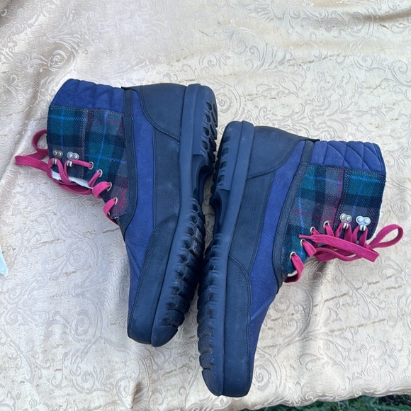 Cole Haan boots Air Rhone quilted boots men’s size 13 leather waterproof plaid‎ main image 12